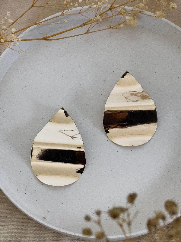 Gold Leaf Earrings