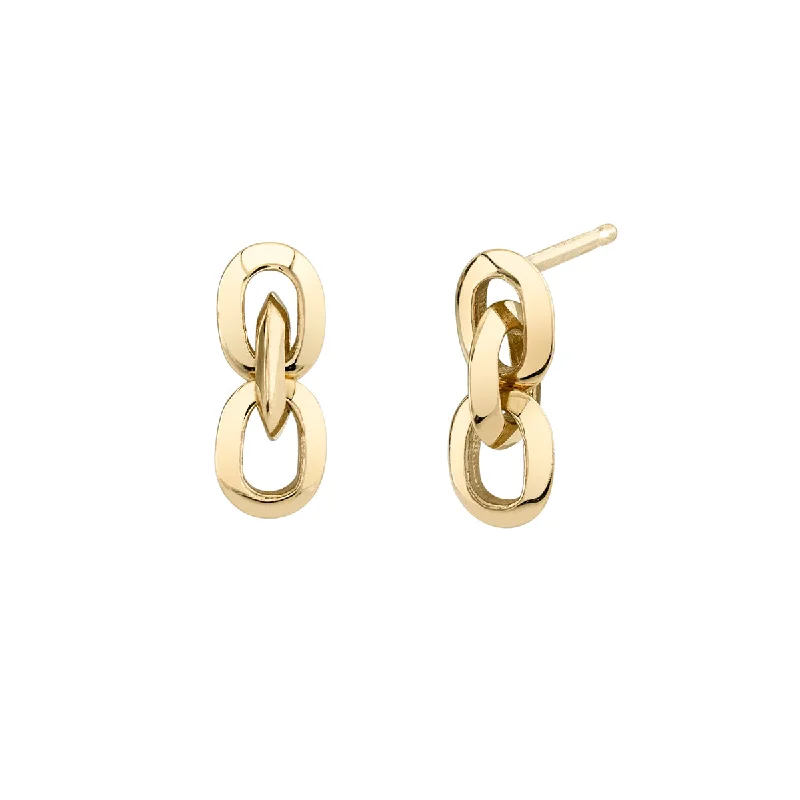 3 XS Link Drop Earring