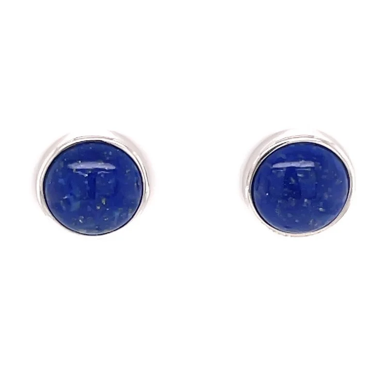 925 Sterling Silver Lapis Lazuli Earrings