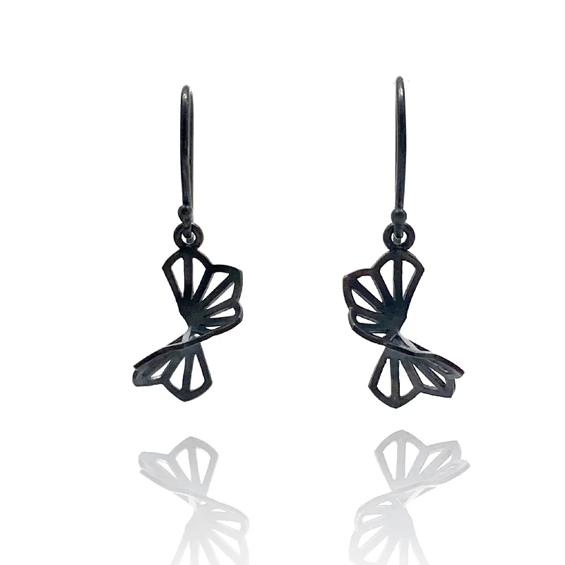 Petite Hyacinth Fold Earrings