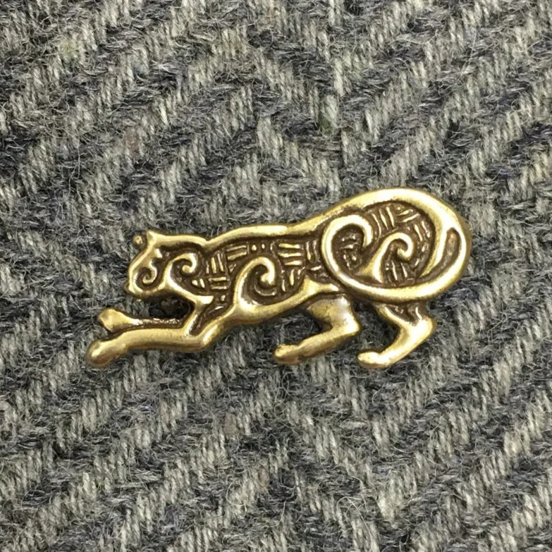 Cat Pin - Silver or Bronze