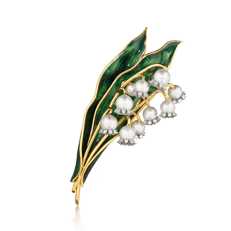 Lily of the Valley Brooch